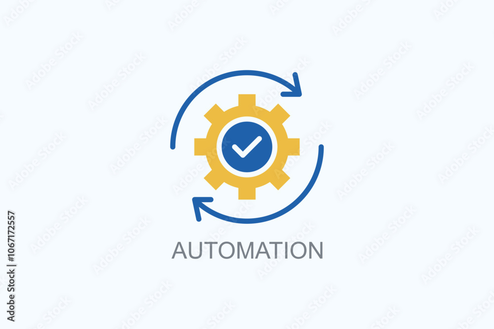 Automation Vector Or Logo Sign Symbol Illustration Automation Vector Or Logo Sign Symbol Illustration