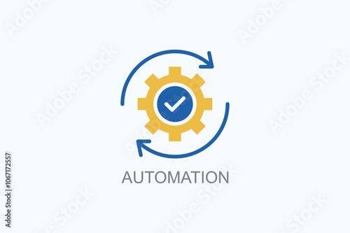 Automation Vector  Or Logo Sign Symbol Illustration