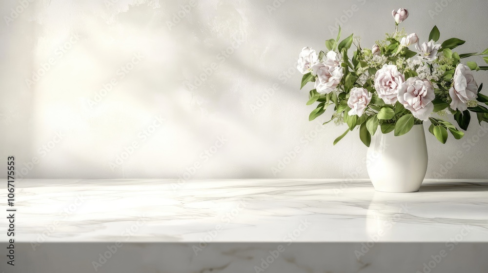 Minimalist Vase with Delicate Dried Flowers Minimalist Vase with Delicate Dried Flowers