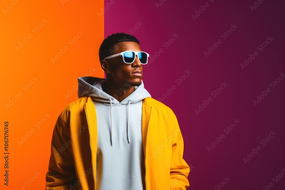 Obraz premium Sunglasses portrait adult photo.