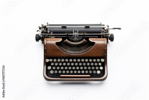 Correspondence electronics technology typewriter.