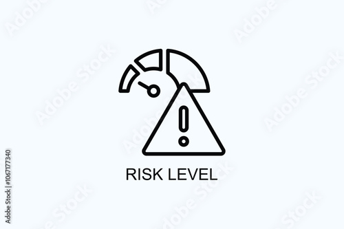 Risk Level Vector  Or Logo Sign Symbol Illustration