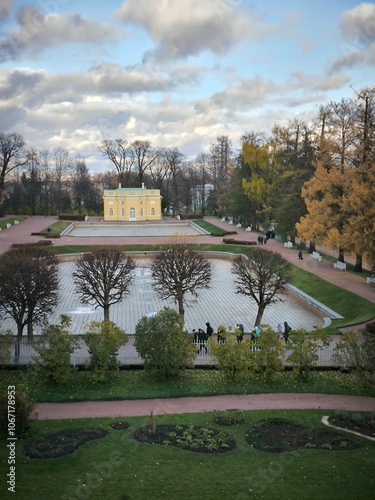 Photography park in the city
