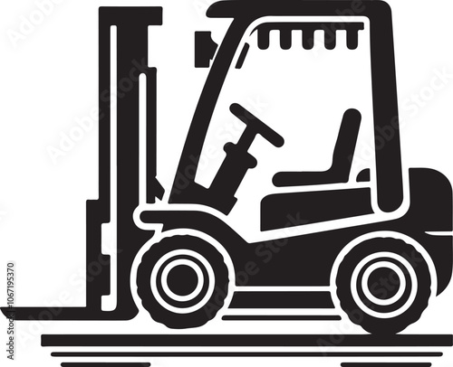 forklift truck and forklift