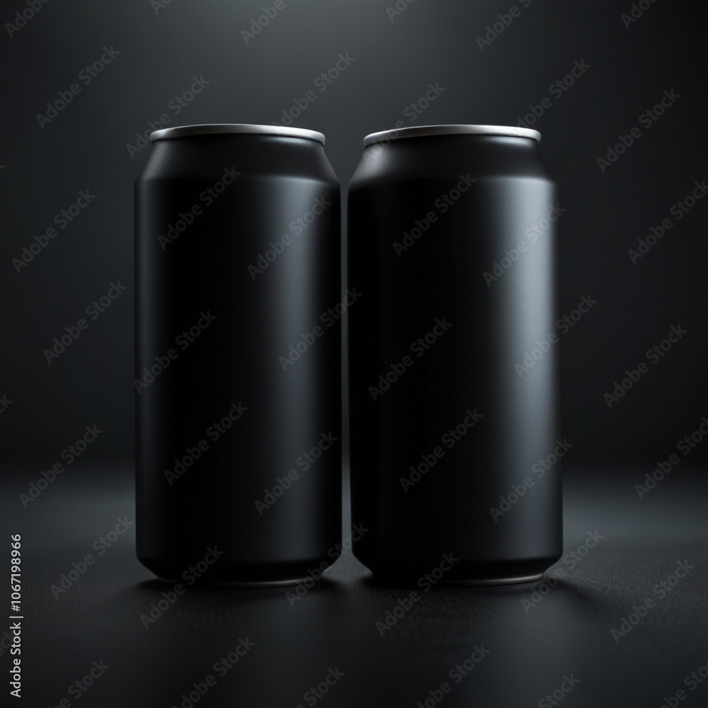 blank beverage can mock up for branding design blank beverage can mock up for branding design