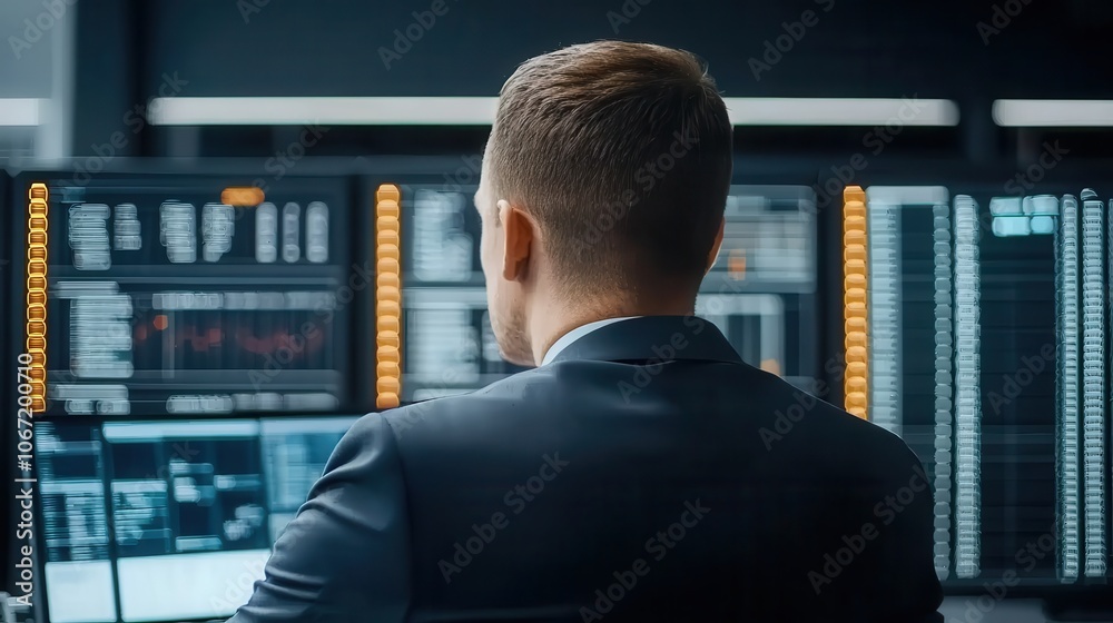 Modern Executive Monitoring Digital Interface Modern Executive Monitoring Digital Interface