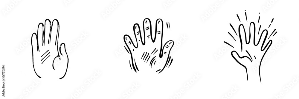 For versatile designs, this hand outline icon offers a sleek outline in a modern format. For versatile designs, this hand outline icon offers a sleek outline in a modern format.