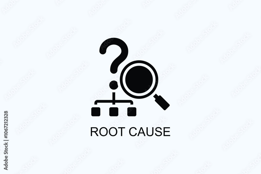 Root Cause Vector Or Logo Sign Symbol Illustration Root Cause Vector Or Logo Sign Symbol Illustration
