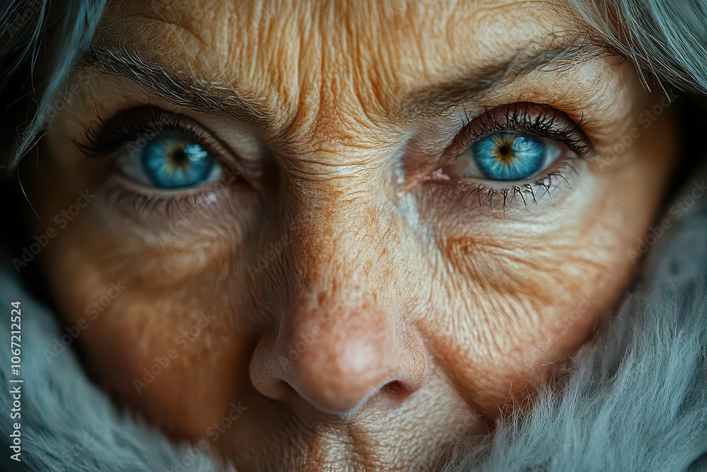 a closeup of an older womans face focusing on her eyes showcasing signs of aging and wisdom inviting viewers to consider the beauty of maturity and the benefits of antiwrinkle treatments a closeup of an older womans face focusing on her eyes showcasing signs of aging and wisdom inviting viewers to consider the beauty of maturity and the benefits of antiwrinkle treatments