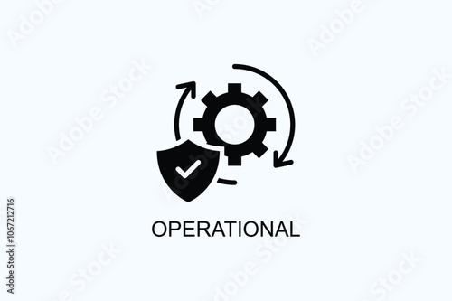 Operational Vector  Or Logo Sign Symbol Illustration