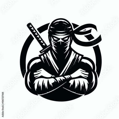ninja logo illustrated