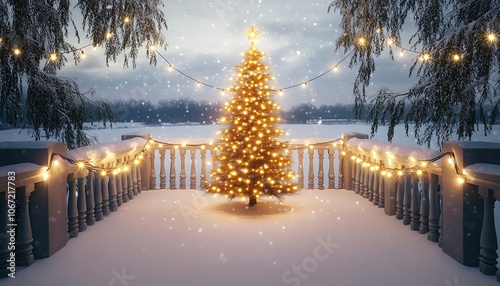 Here is the beautiful scene for the Marry Christmas