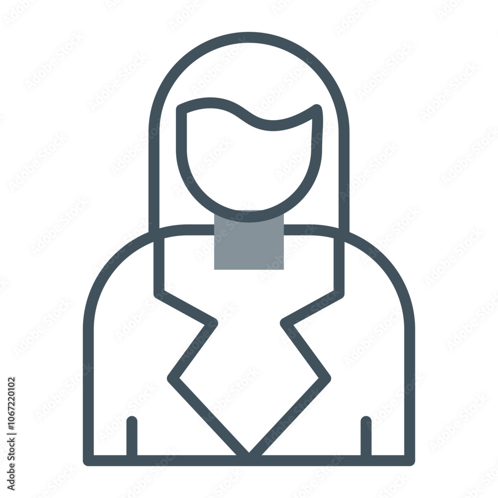 Female Icon Design Female Icon Design