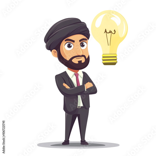 Businessman with an Idea