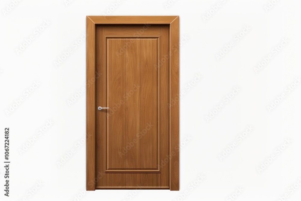 Door wood architecture protection.