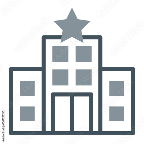Hotel Vector Icon Design