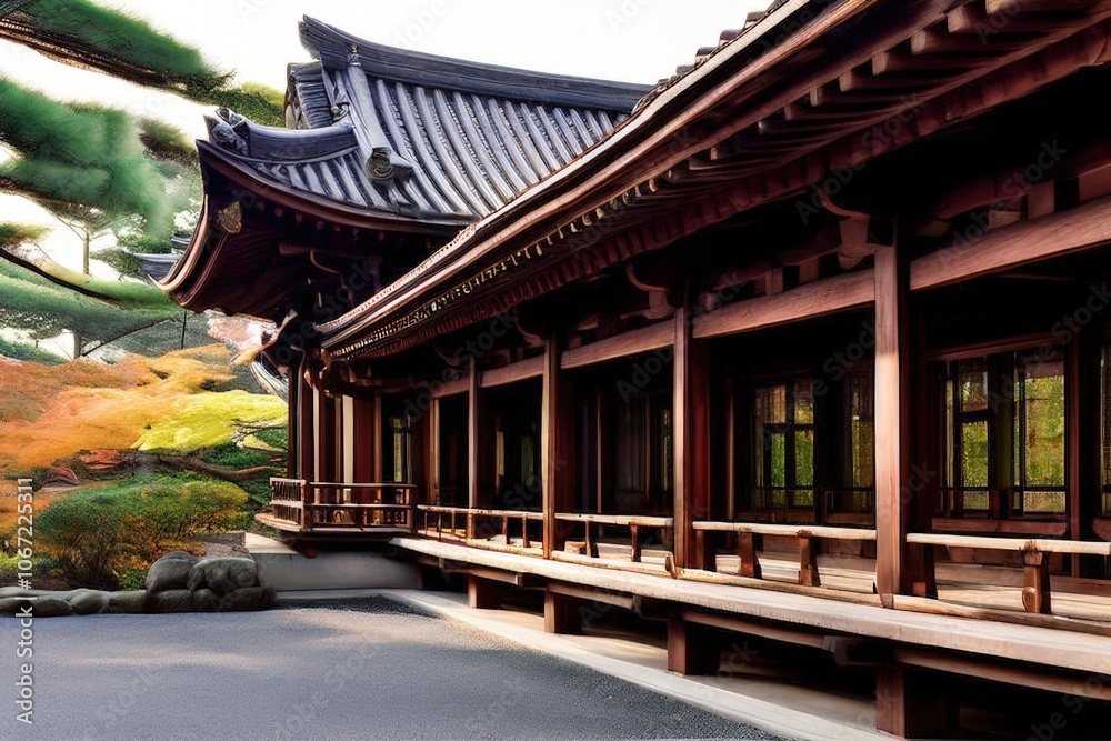 the AI Image Generator, Chinese ancient architecture the AI Image Generator, Chinese ancient architecture