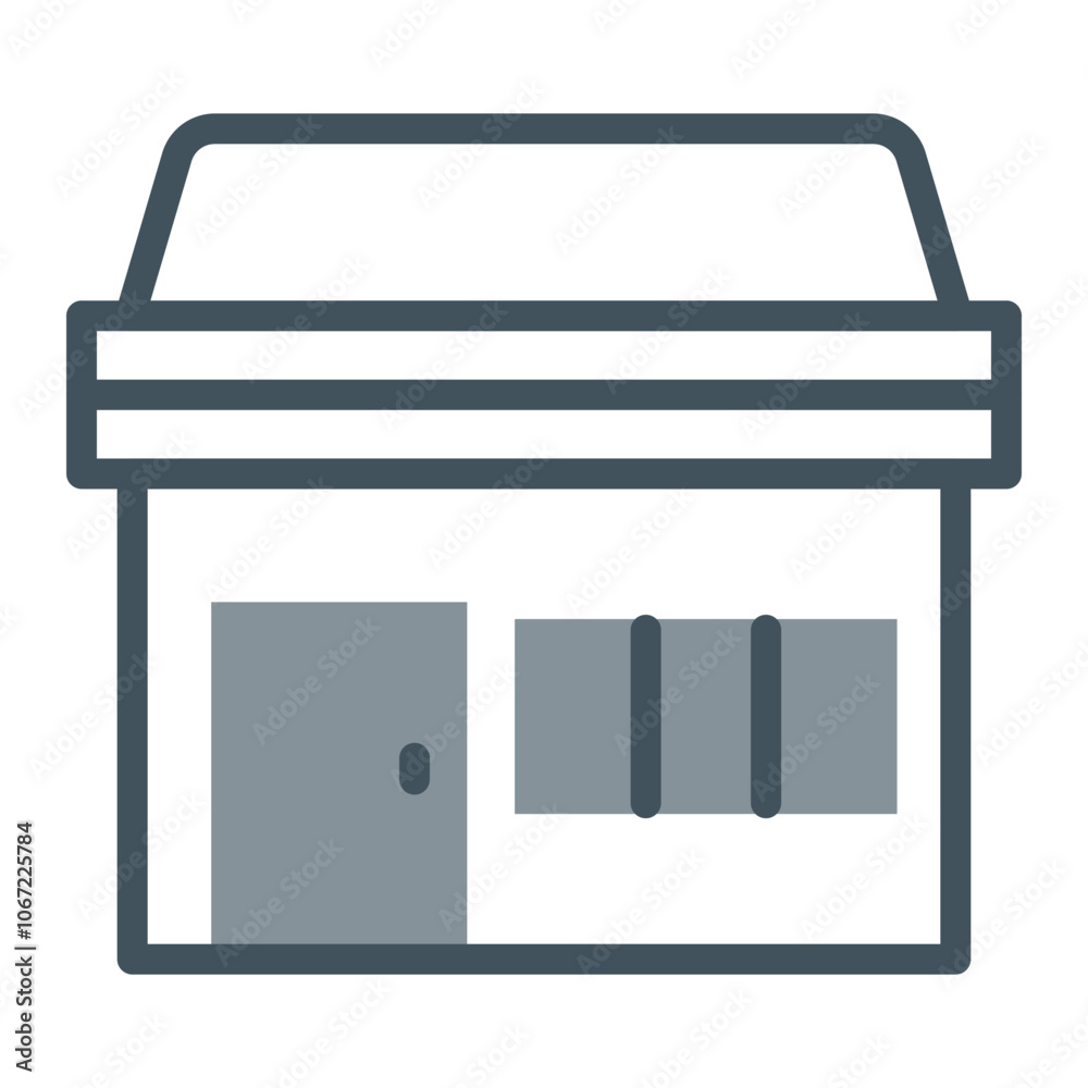 Convenience Store Vector Icon Design
