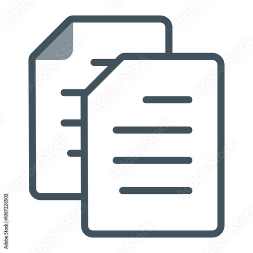 File Copy Vector Icon Design