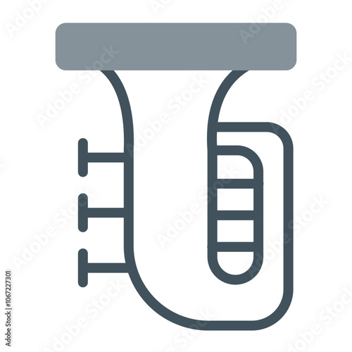 Tuba Vector Icon Design