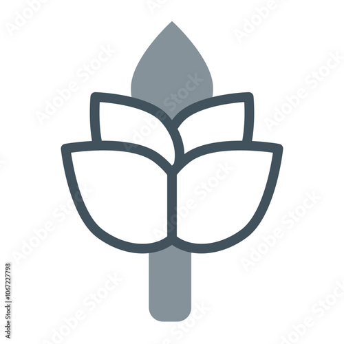 Hop Vector Icon Design