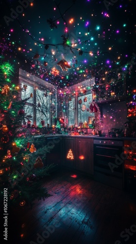 The Chaos and Joy of the Holidays Surround the Christmas Tree