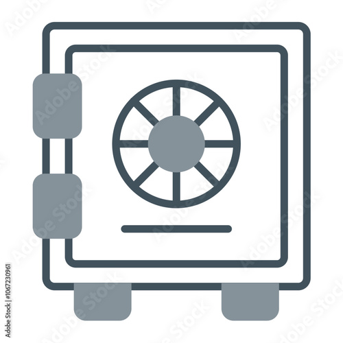 Strongbox Vector Icon Design