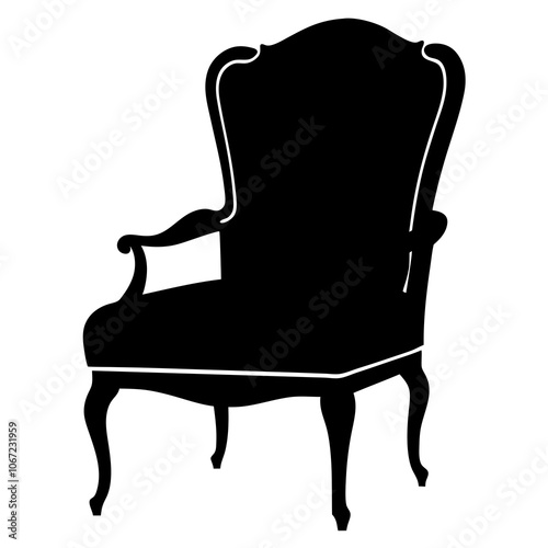 Chair Silhouette vector illustration