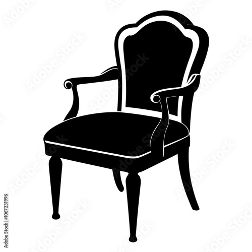 Chair Silhouette vector illustration