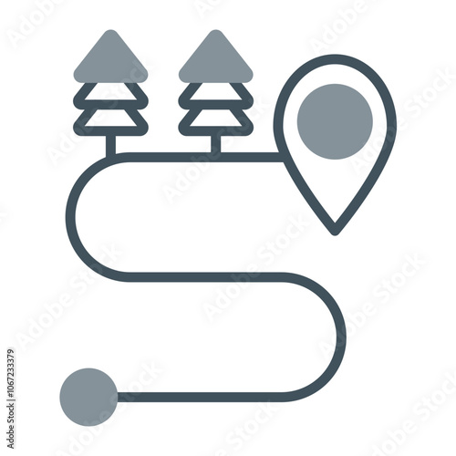 Wallpaper Mural Sealed Road Vector Icon Design Torontodigital.ca