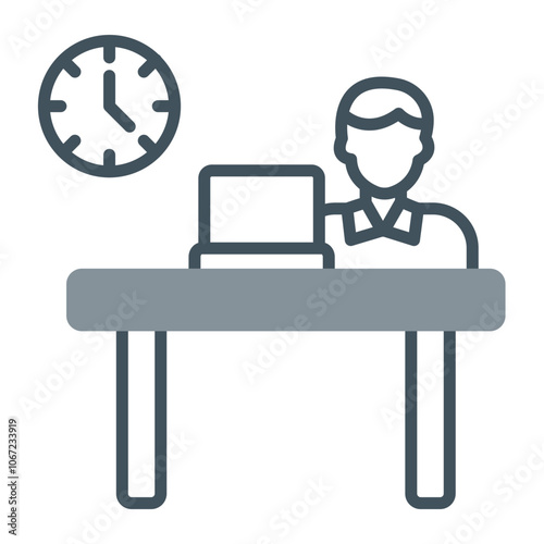 Busy Vector Icon Design