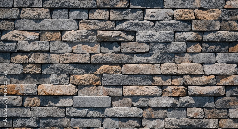 Stone wall background to add a raw urban aesthetic Stone wall background to add a raw urban aesthetic