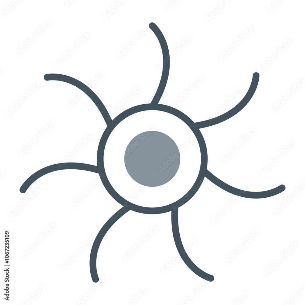 Obraz premium Black Hole Vector Icon Design