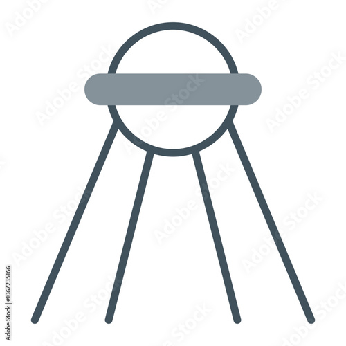Sputnik Vector Icon Design