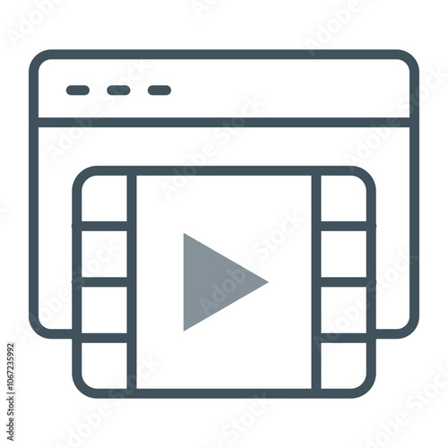 Multimedia Vector Icon Design