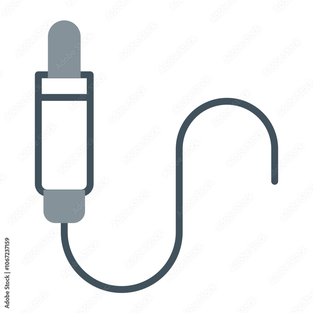 Jack Cable Vector Icon Design Jack Cable Vector Icon Design
