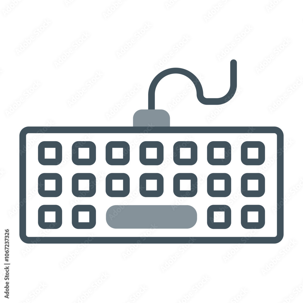 Keyboard Vector Icon Design Keyboard Vector Icon Design