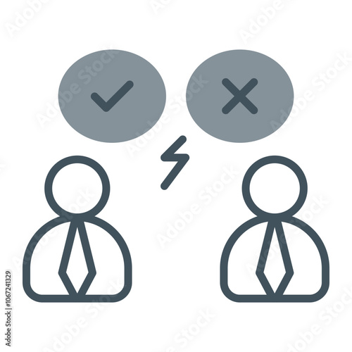 Argument Vector Icon Design