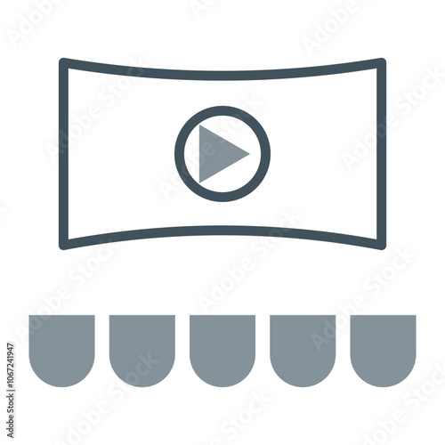 Theater Vector Icon Design