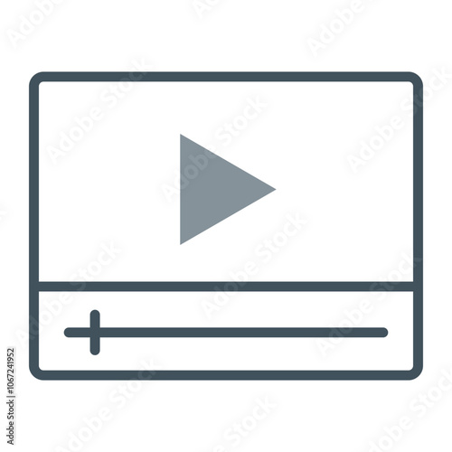 Play Vector Icon Design