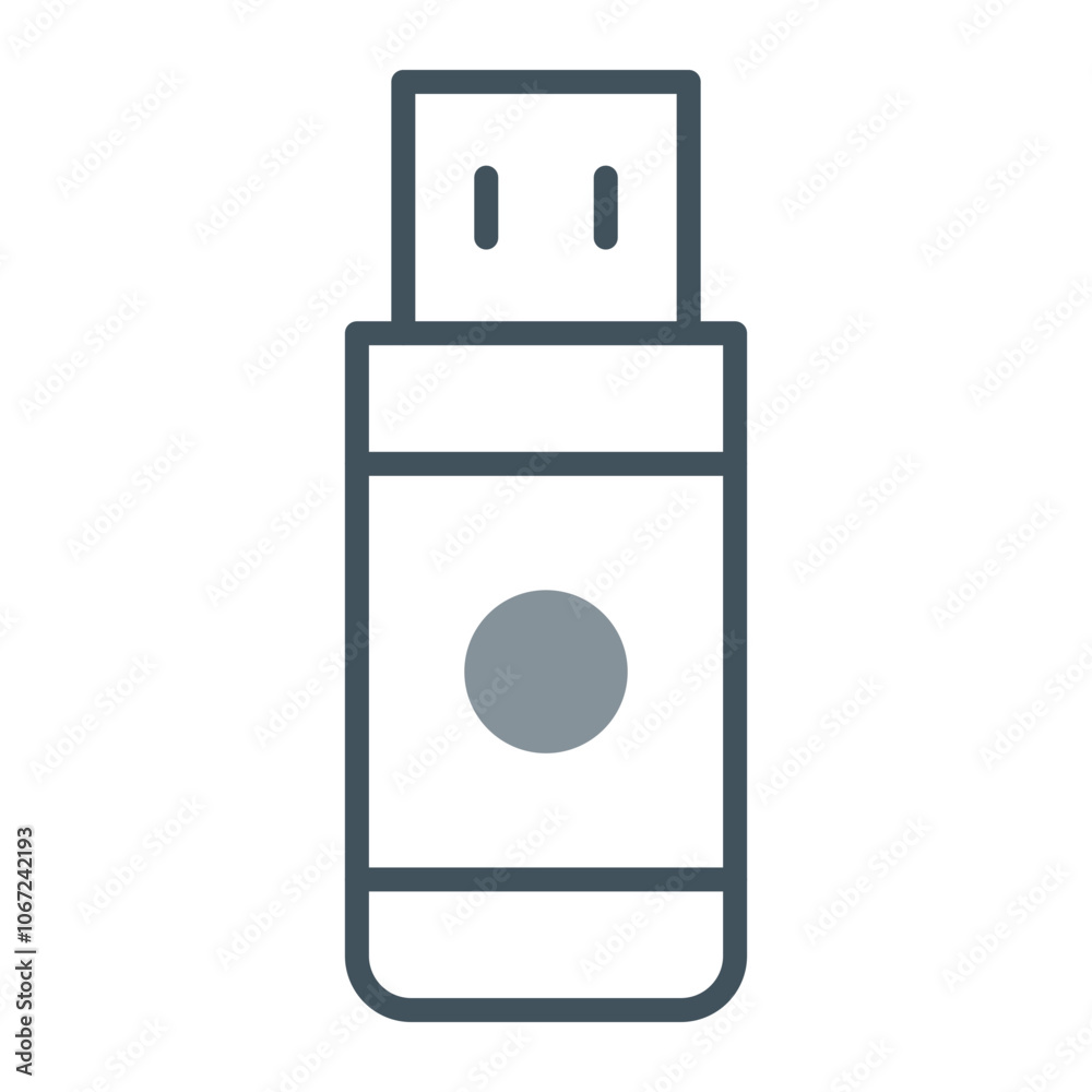 Usb Drive Vector Icon Design Usb Drive Vector Icon Design
