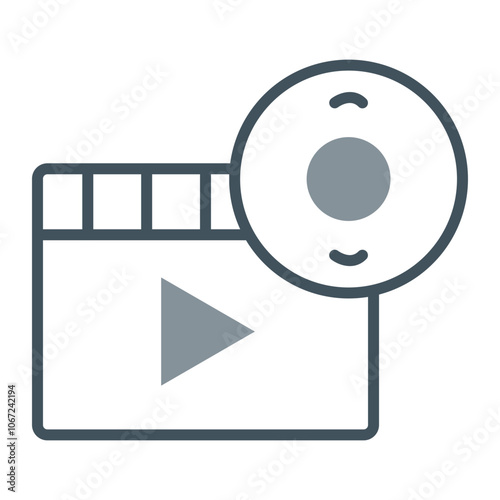 Dvd Vector Icon Design