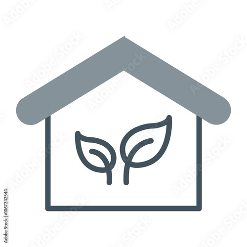 Greenhouse Vector Icon Design
