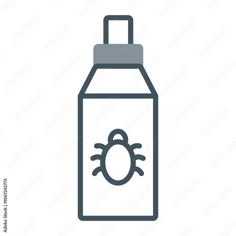 Bug Repellent Vector Icon Design Bug Repellent Vector Icon Design
