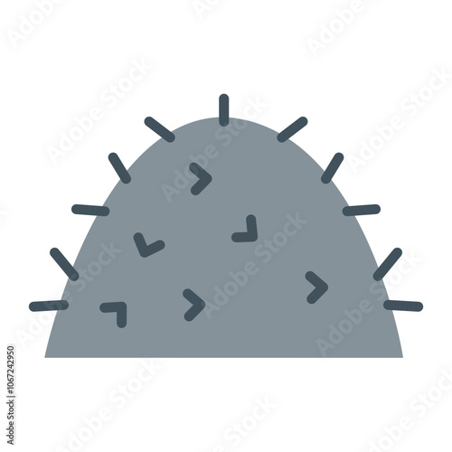 Haystack Vector Icon Design