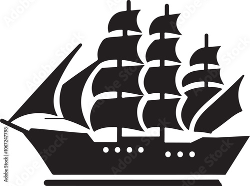 silhouette of a ship in the sea,ship,boat,sea,