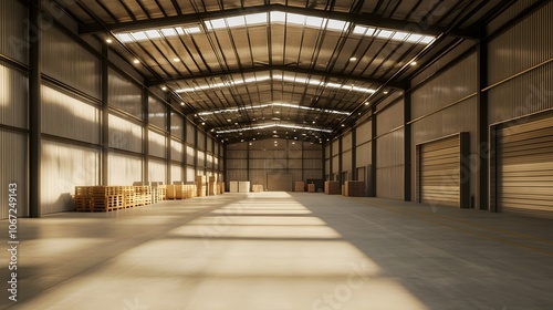 Large Warehouse with a Streamlined Modern Look