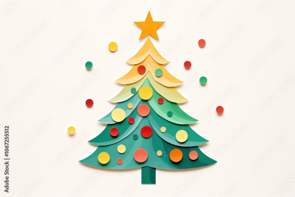 Christmas tree anticipation illuminated celebration. Christmas tree anticipation illuminated celebration.