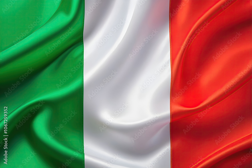 Italian flag for national Day or Independence Day of Italy Italian flag for national Day or Independence Day of Italy