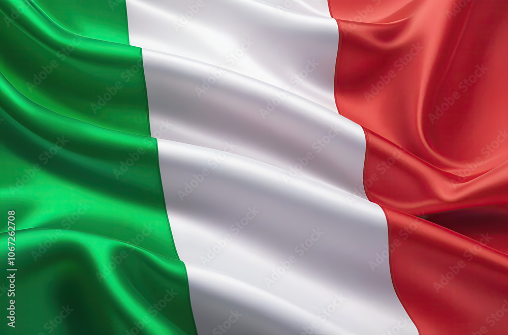 Italian flag for national Day or Independence Day of Italy Italian flag for national Day or Independence Day of Italy
